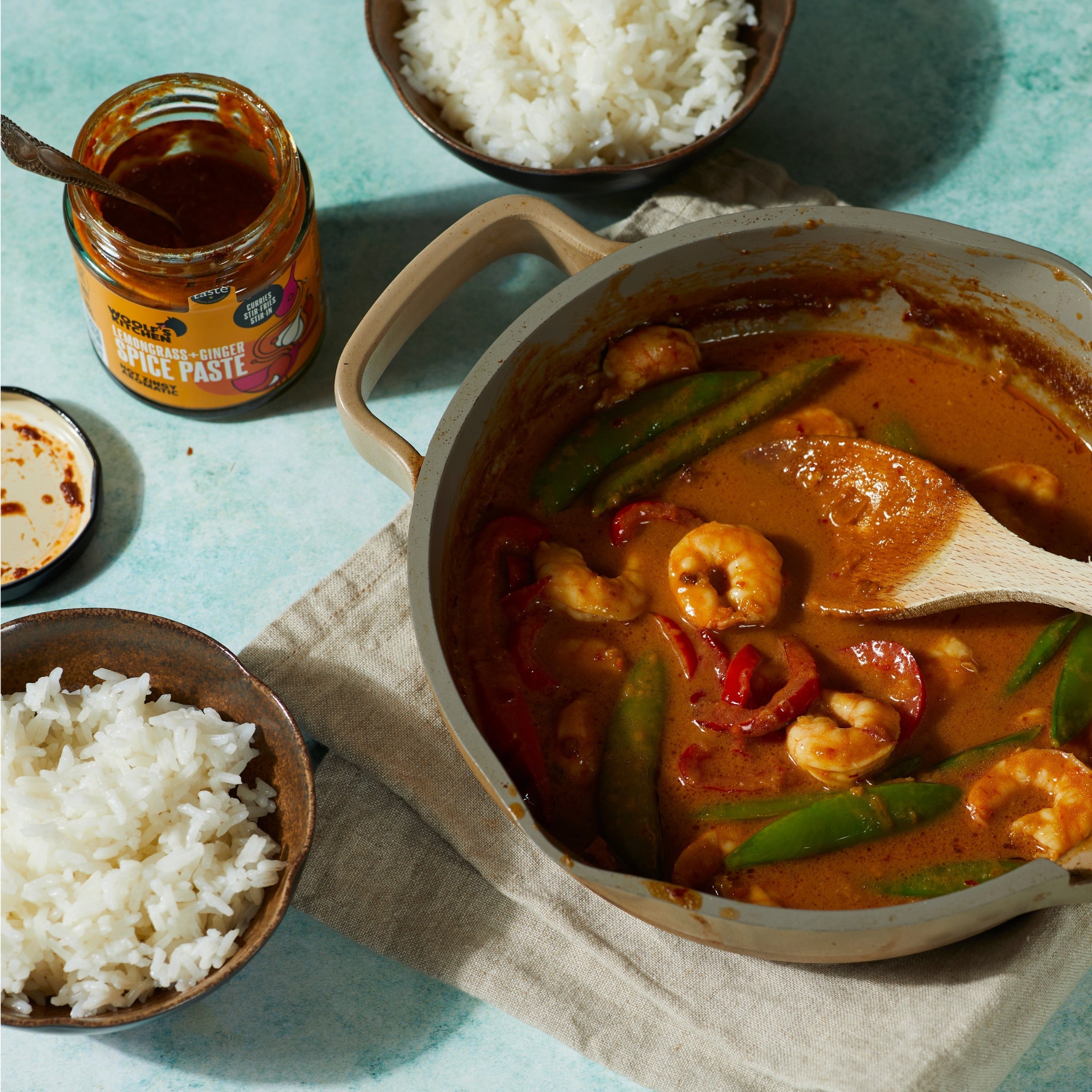 Lemongrass & Ginger Prawn Curry