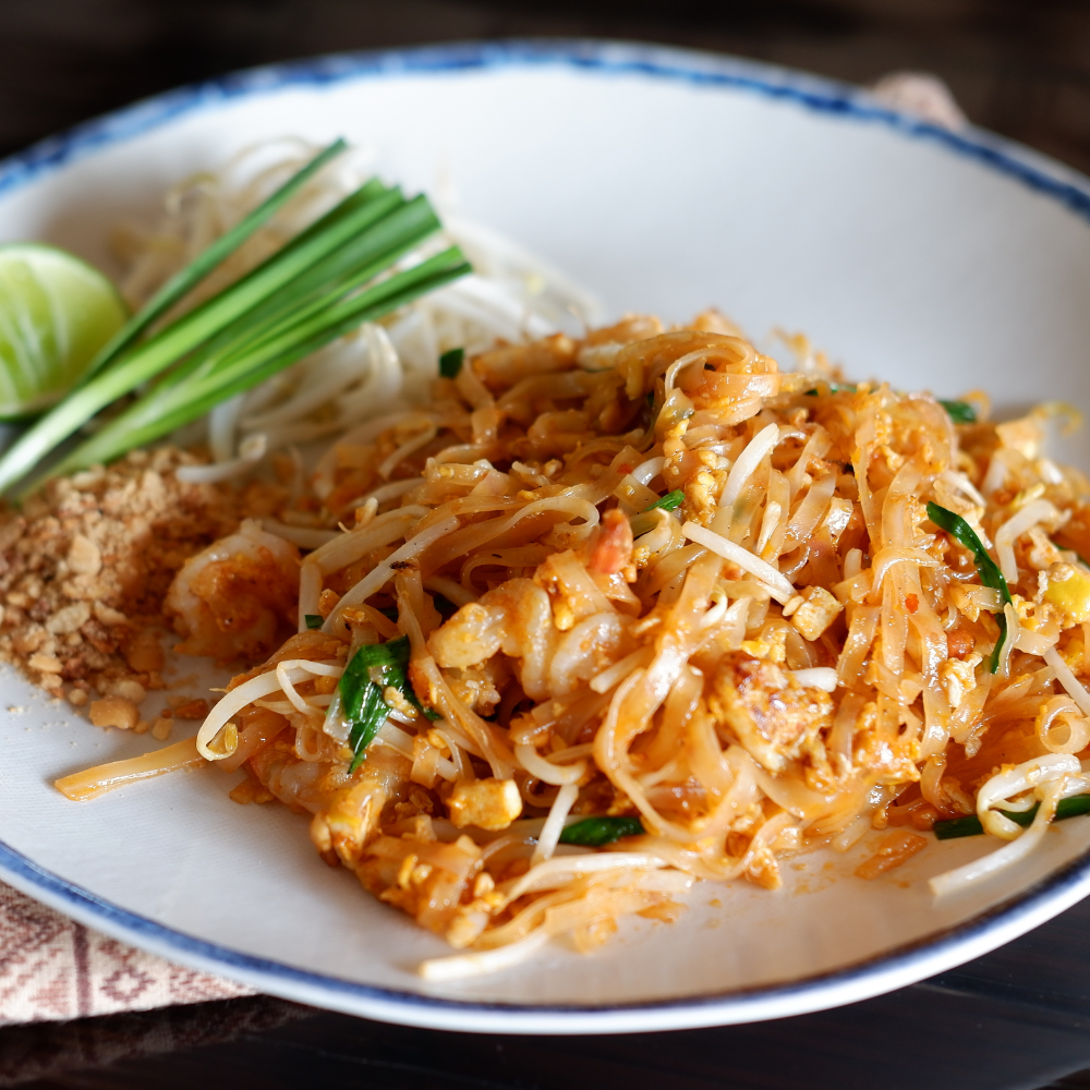 Vegan Pad Thai with Tamarind BBQ