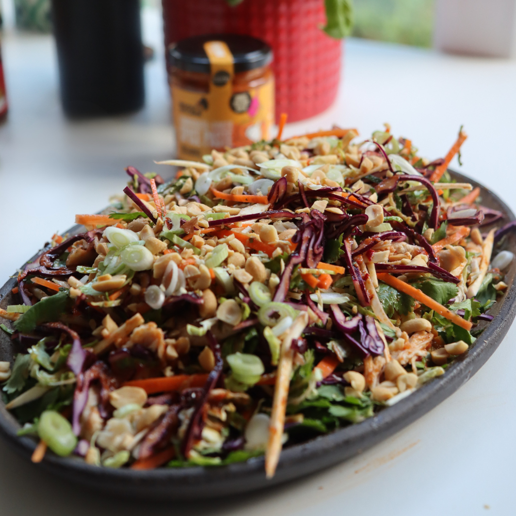 Spicy Leftover Turkey Salad