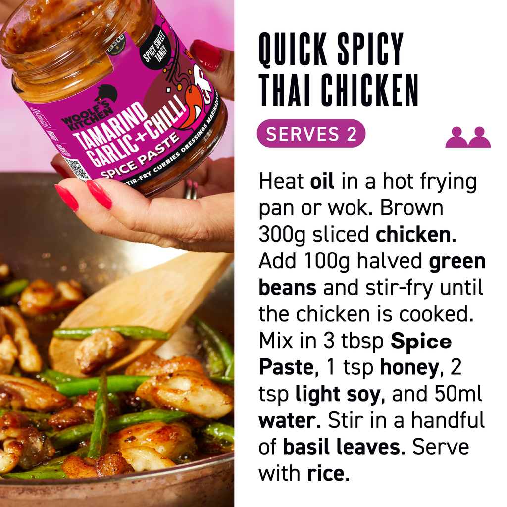 TAMARIND GARLIC + CHILLI SPICE PASTE