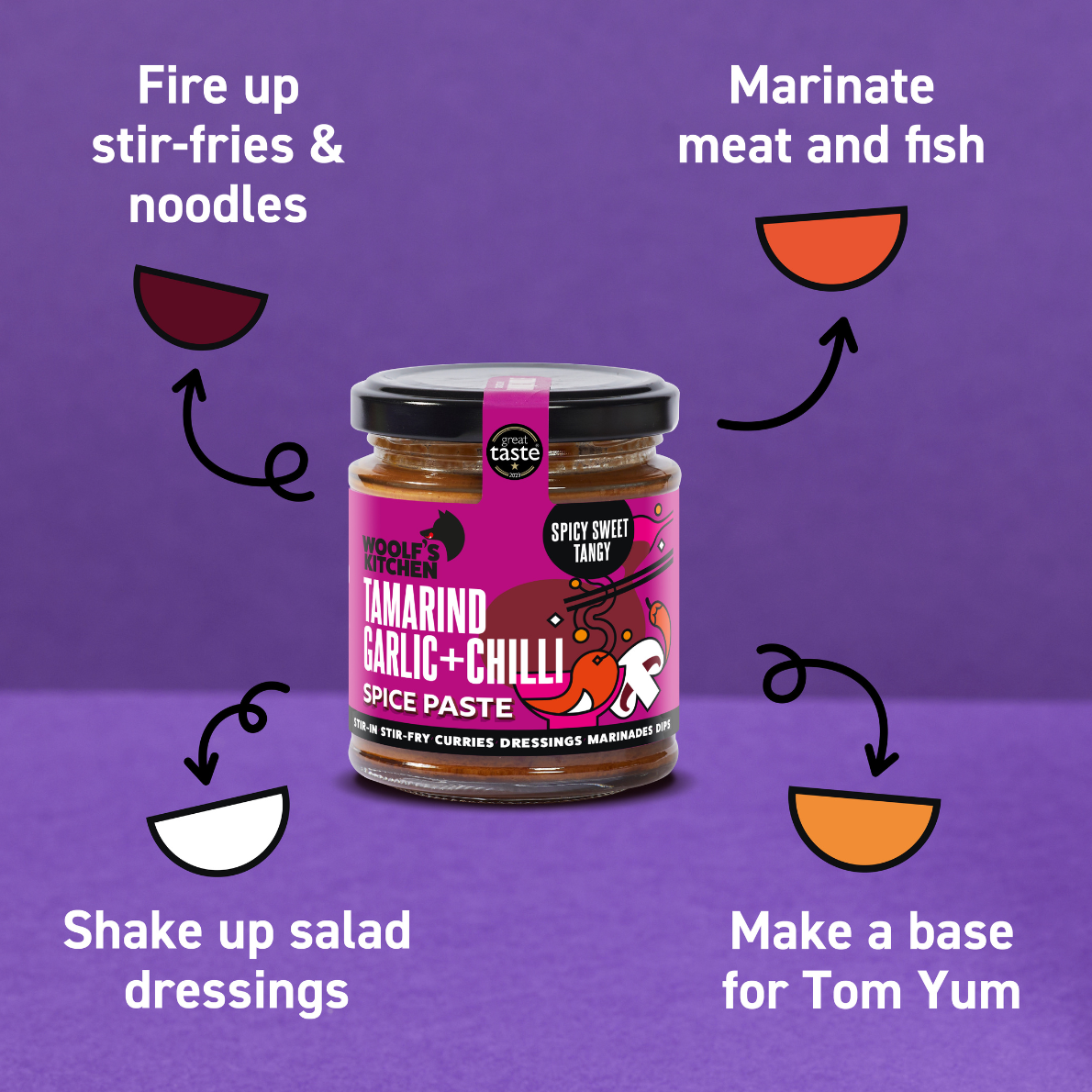 TAMARIND GARLIC + CHILLI SPICE PASTE