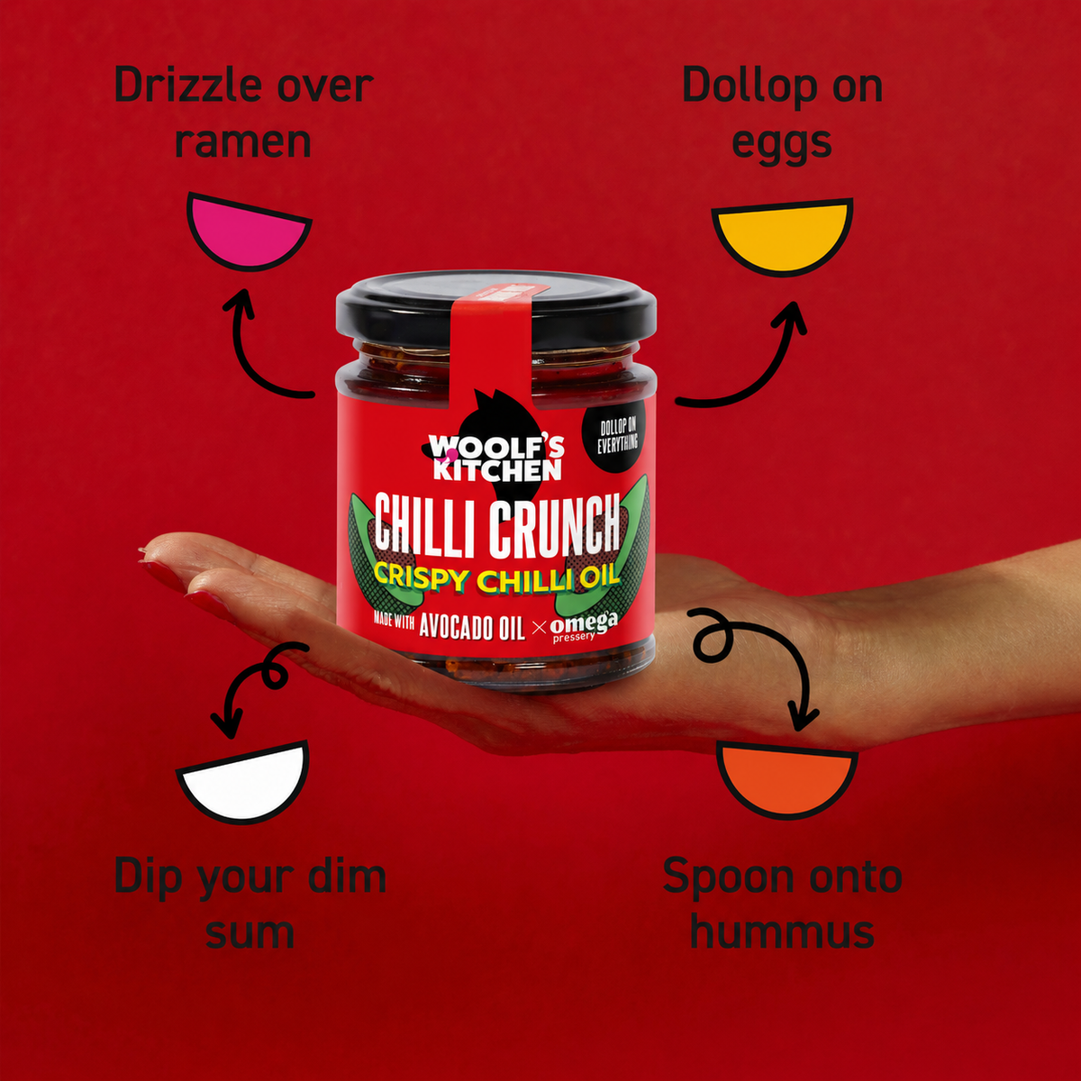 CHILLI CRUNCH WITH AVOCADO OIL