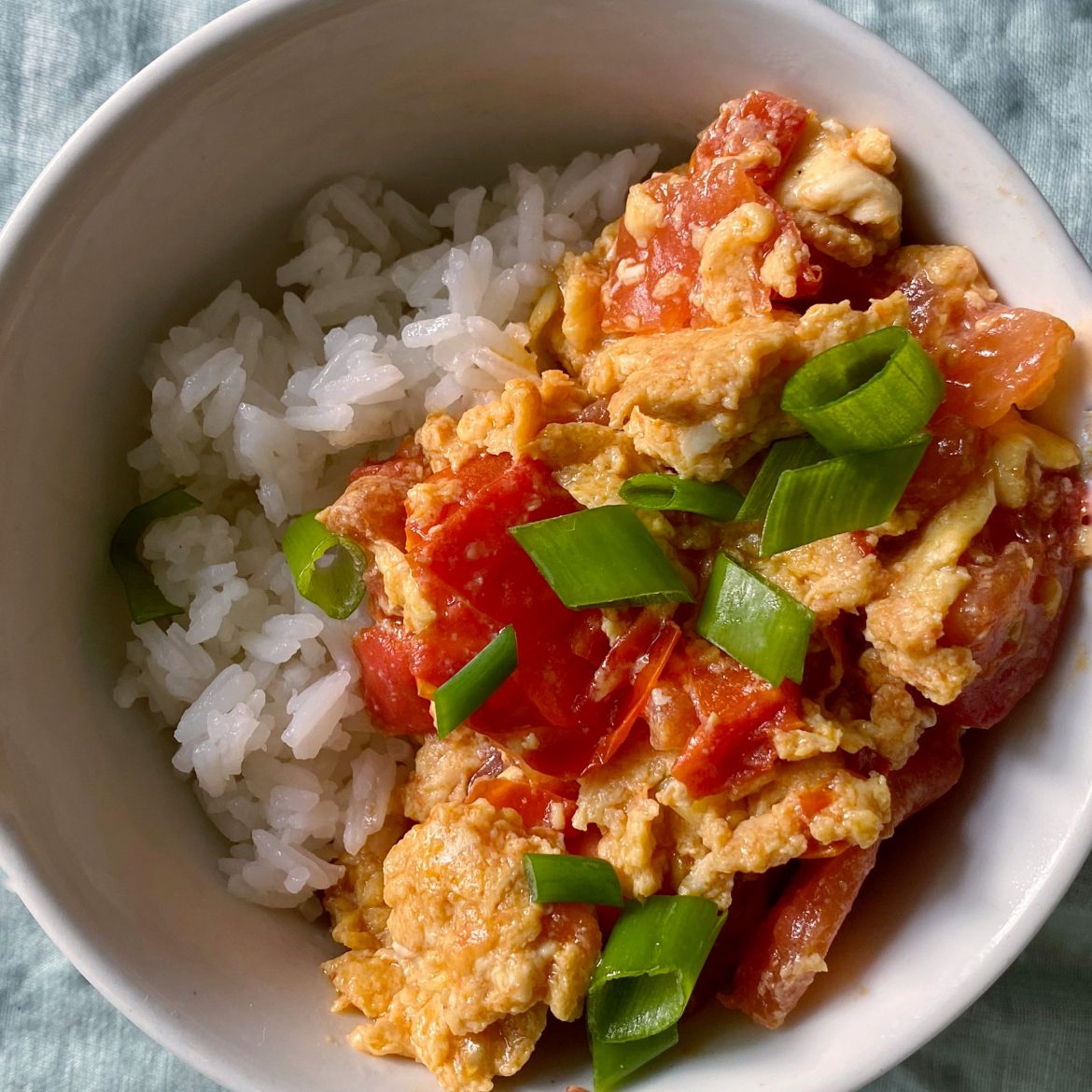 Chinese tomato & egg stir-fry