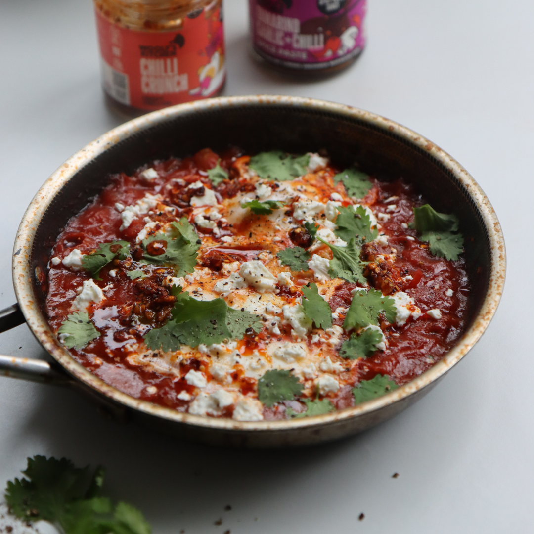 Spicy TGC Breakfast Shakshuka