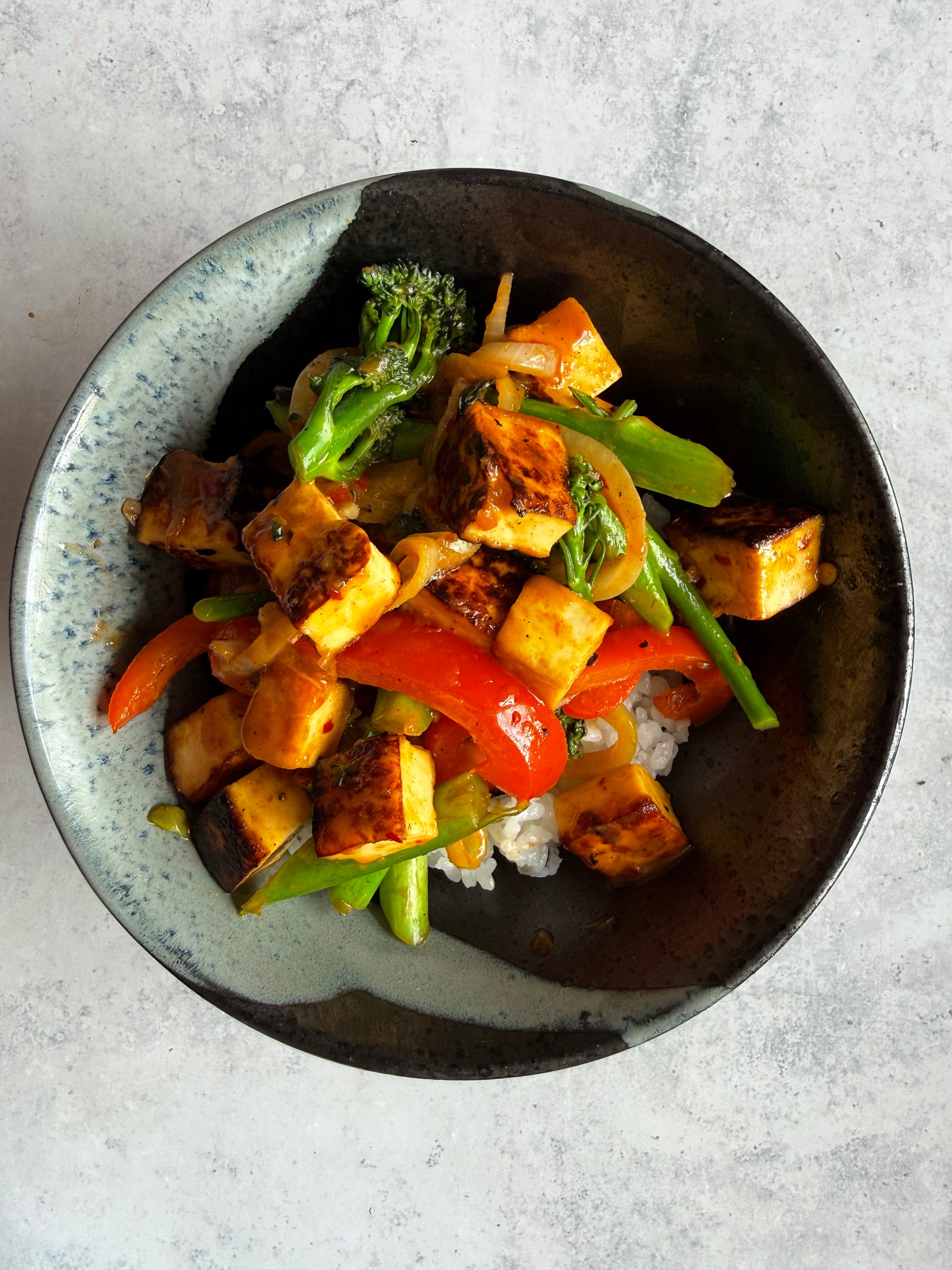 Lemongrass & Ginger Paneer Stir-fry