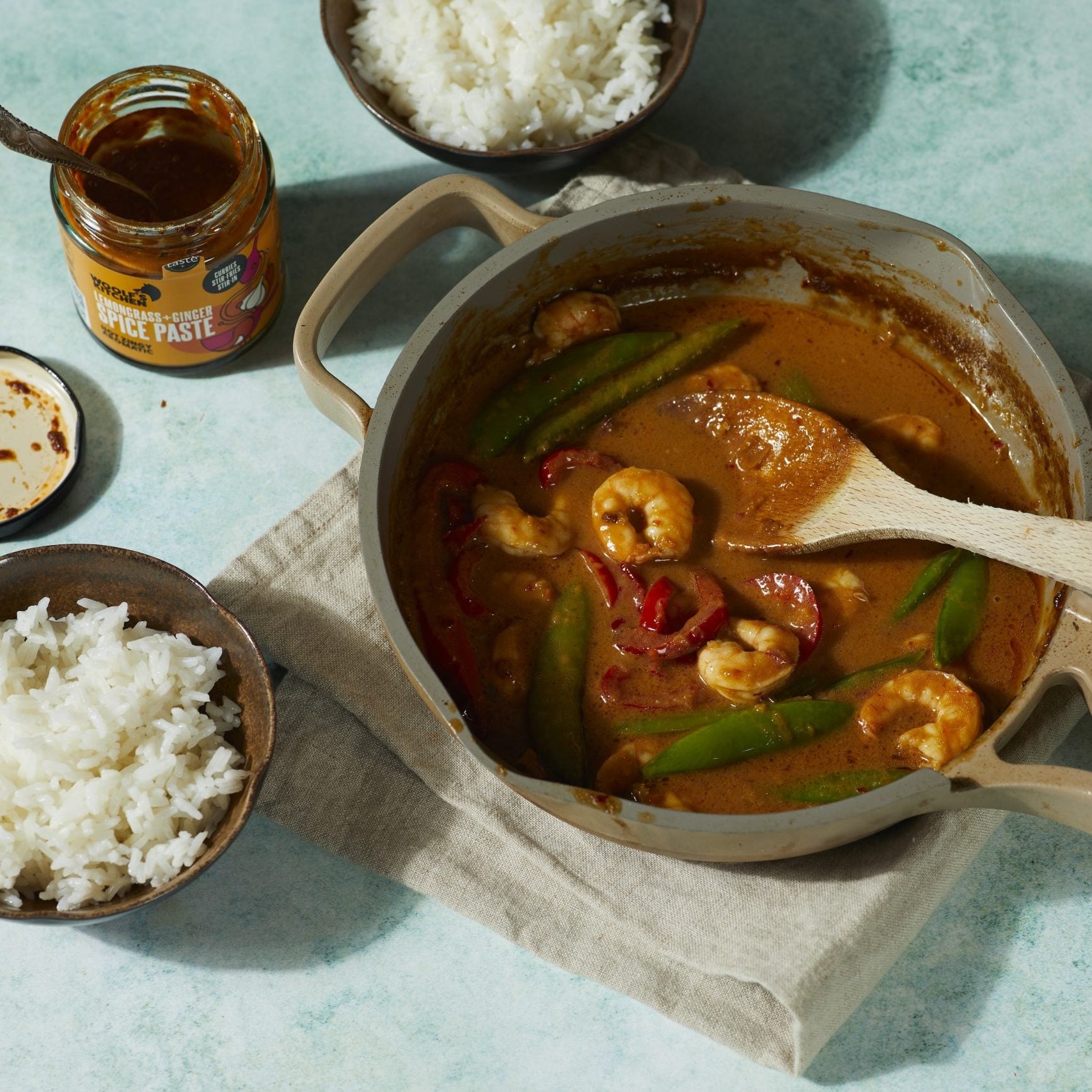 Lemongrass & Ginger Prawn Curry