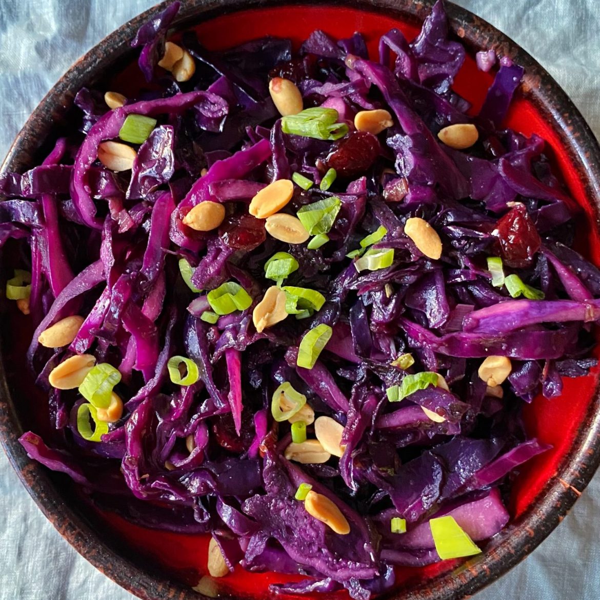 Miso Honey Red Cabbage