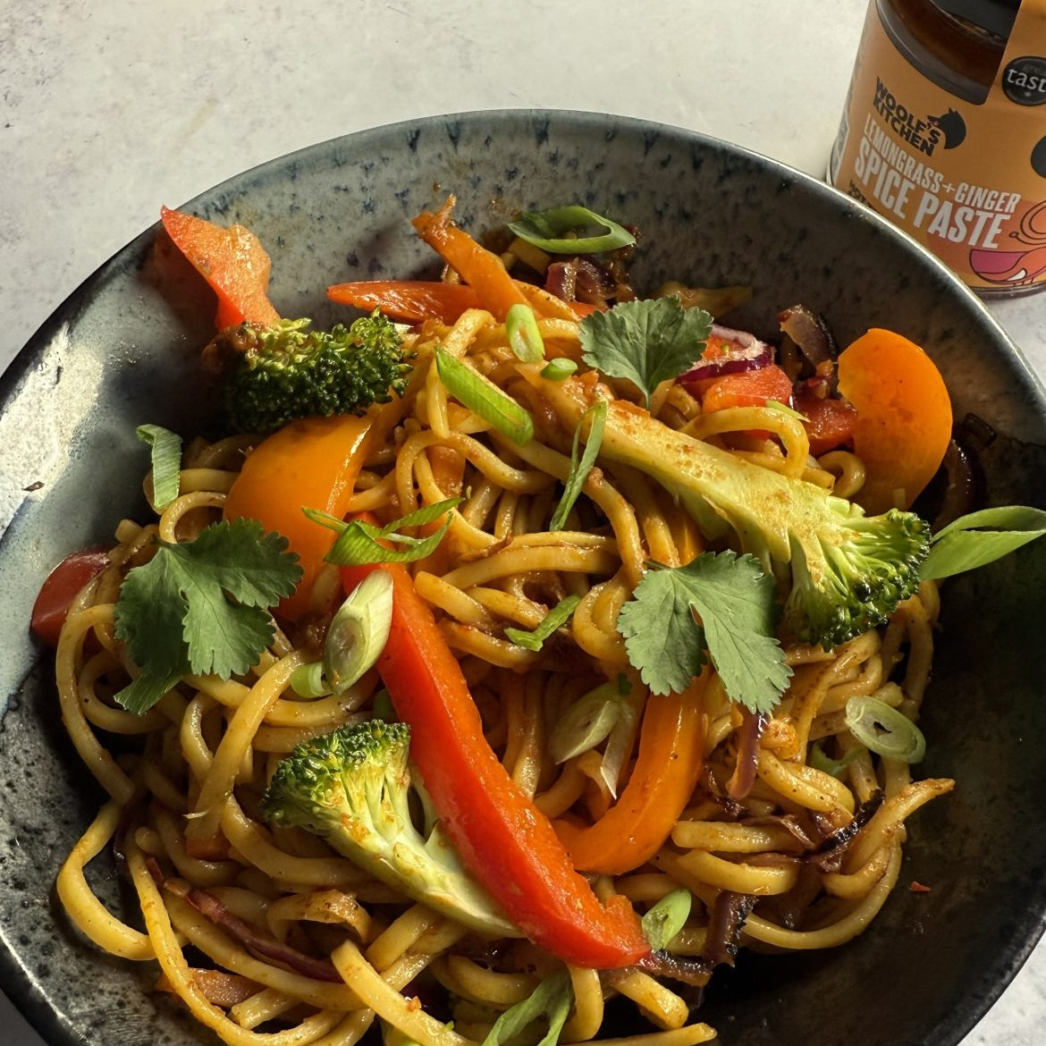 Quick & Easy Lemongrass & Ginger Noodles