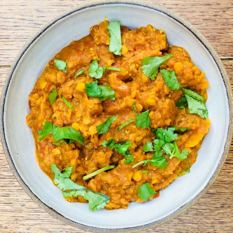 Simple red lentil dhal
