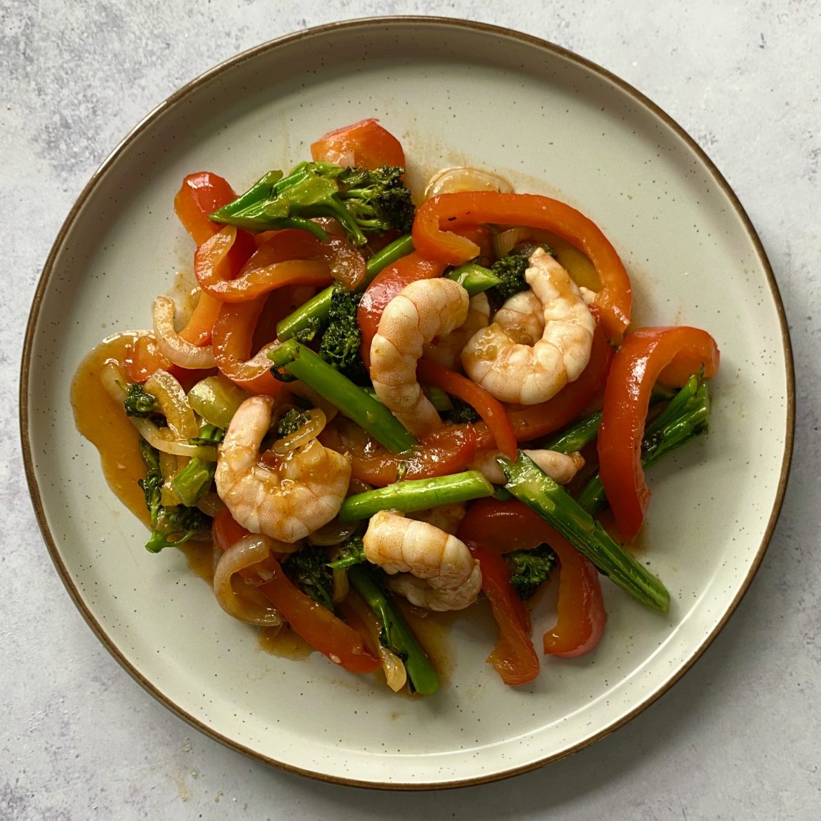 Sweet & Spicy Prawns