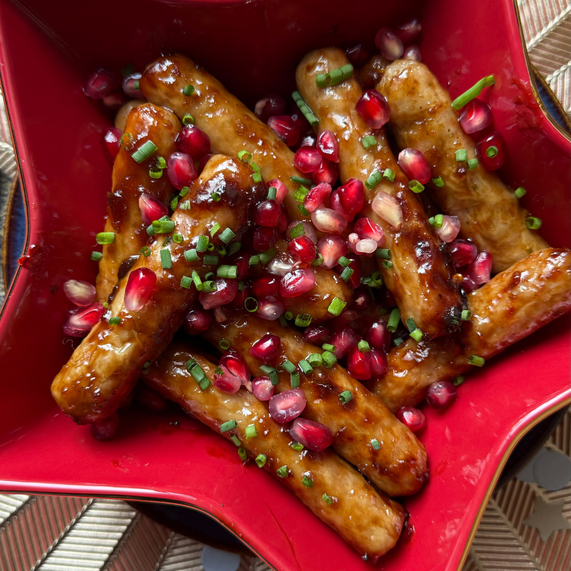 Sticky Tamarind Chipolatas