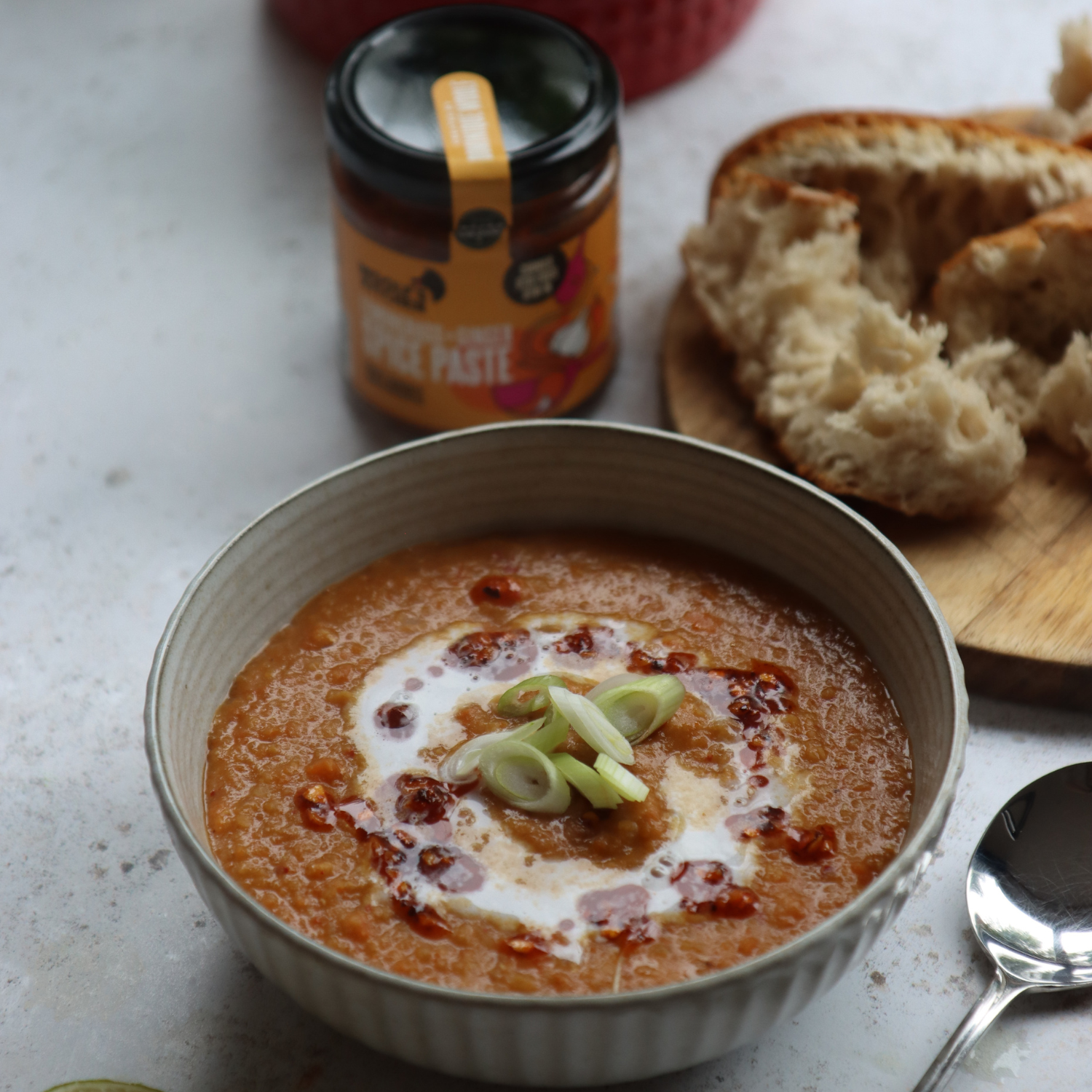 Coconut Red Lentil Soup