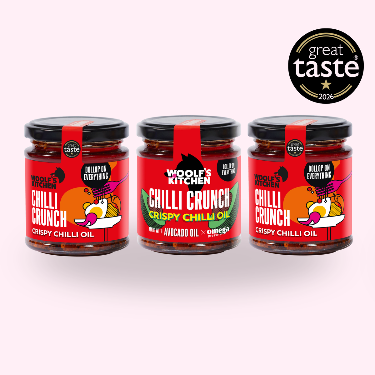 CHILLI CRUNCH STARTER TRIO